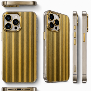 Θήκη Σιλικόνης για iPhone 11 Metallic Glow – Χρυσό με Εφέ Λάμψης