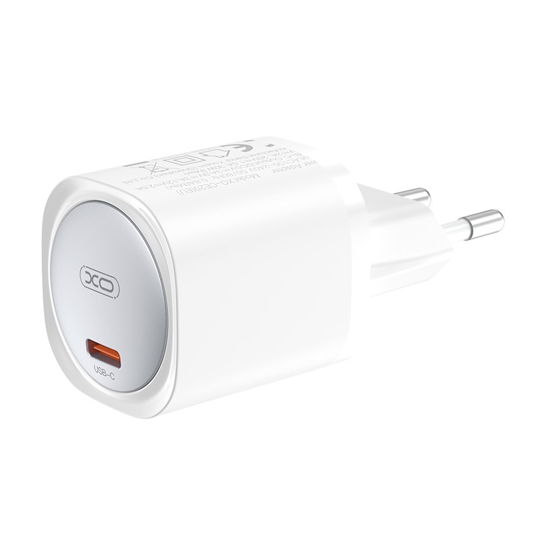 XO wall charger CE20 PD 30W 1x USB-C white - Image 3