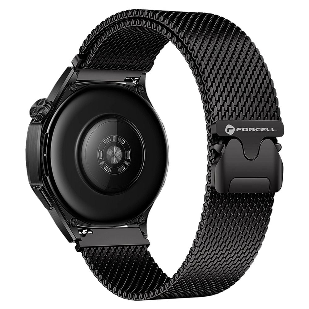 Forcell Strap to Samsung Galaxy Watch F-Design FS10 magnetic steel 20mm black