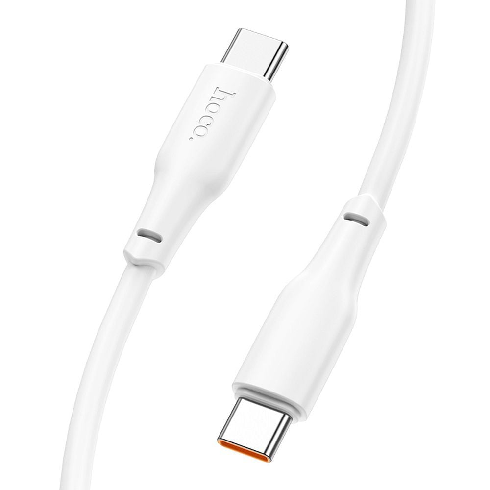 Cable USB-C to USB-C Hoco 3A 100W 2m X93 white