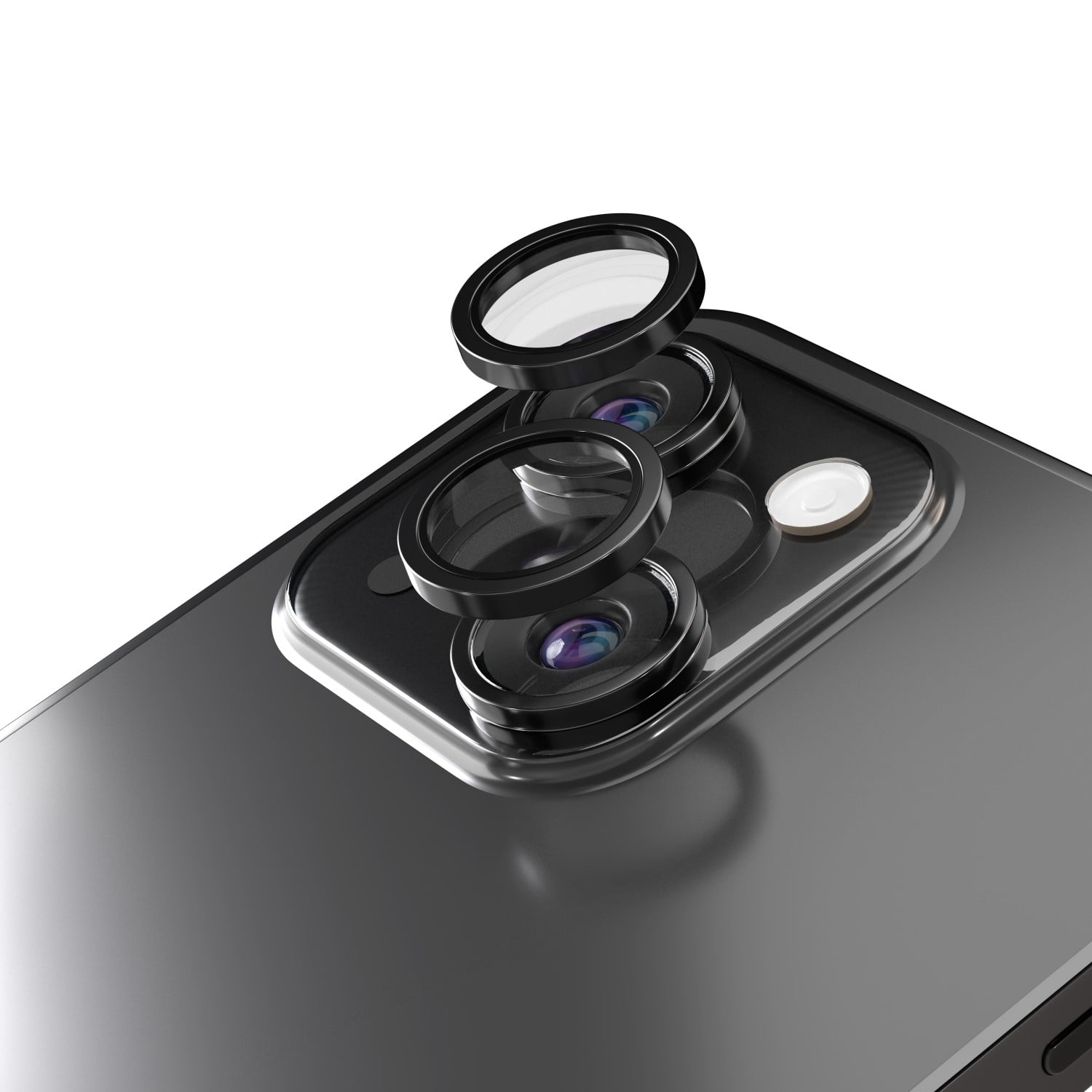 Apple iPhone 14 / 14 Plus - Camera glass Ring Black