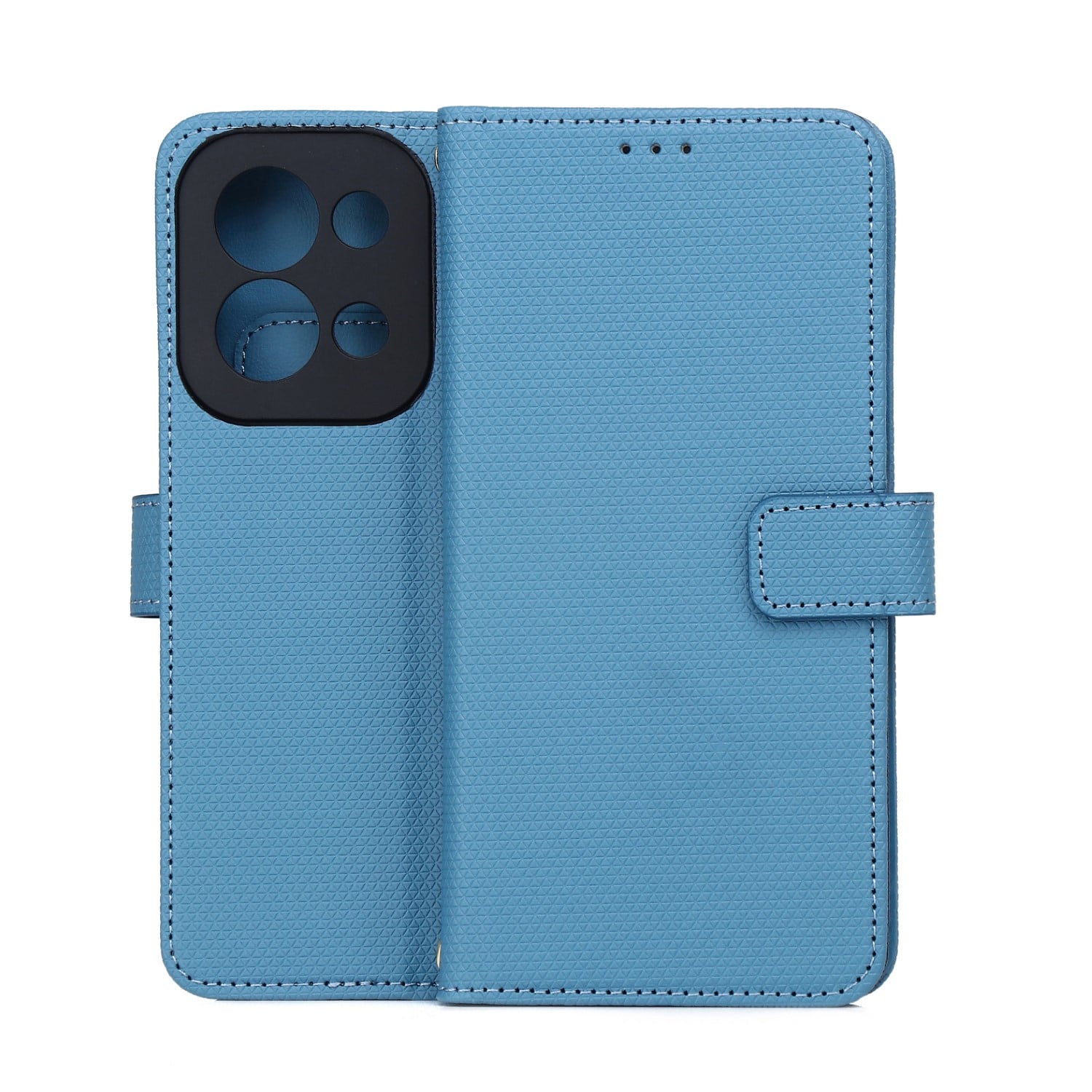 Book Triangle case for Xiaomi Redmi 15C 4G EU / 15C 5G EU (173.16 x 81.06 x 8.2 mm) blue