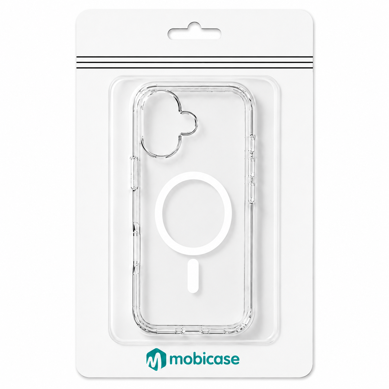 Θήκη Σιλικόνης MobiCase για iPhone 17 Air Διάφανη Mag Case - Image 2