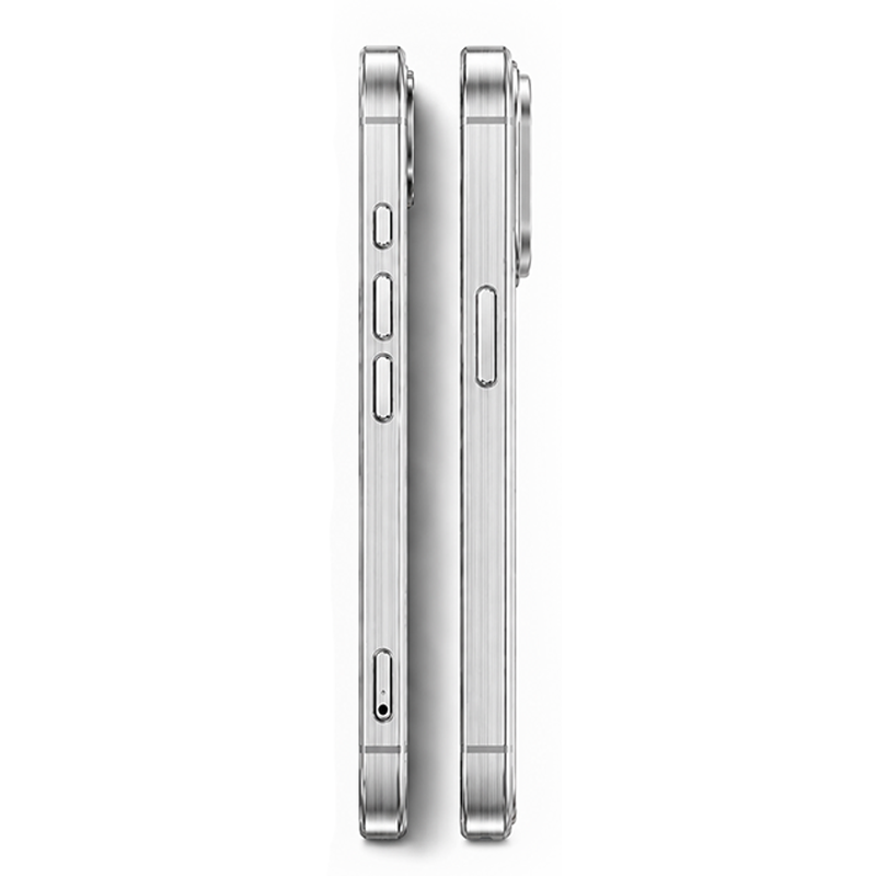 Θήκη Σιλικόνης για iPhone 11 Metallic Glow – Μαύρο με Εφέ Λάμψης - Image 4