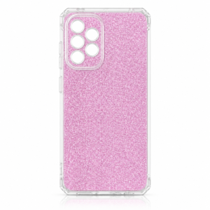 Θήκη Glitter 3in1 για Samsung Galaxy A13 4G ΡΟΖ ΑΠΑΛΟ