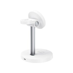 XO Wireless Charger 15W 3in1, white - CX038