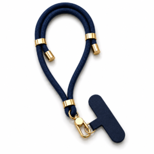 Κομψό Navy Blue Λουράκι Χεριού για Κινητό & Αξεσουάρ