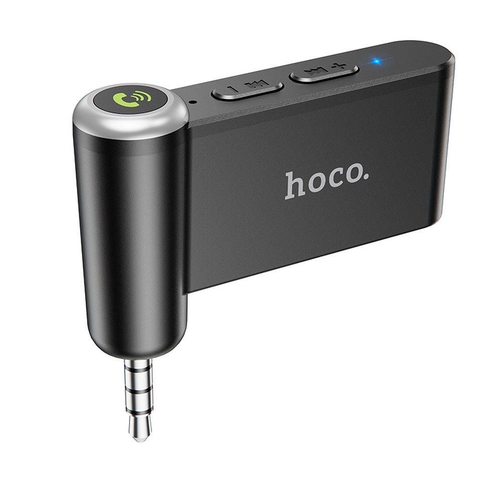 Wireless car receiver Hoco AUX Bluetooth Jack 3,5mm E58 black