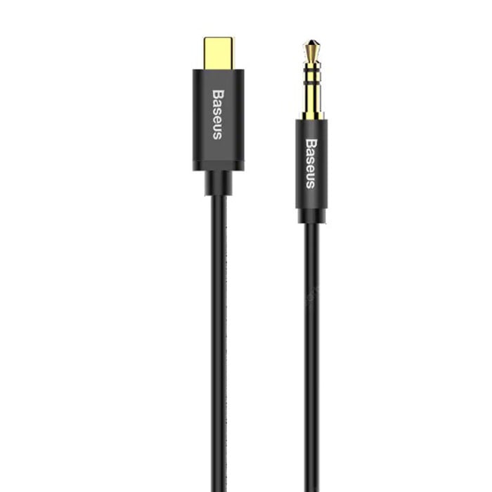 BASEUS Adapter Type-C to 3.5mm, 1.2m, Yiven M01, CAM01-01 black