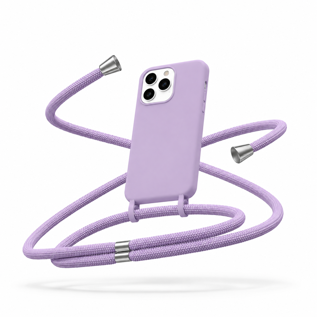 Θήκη Σιλικόνης με Κορδόνι για Xiaomi Mi 12T/12T Mobicase – Λιλά