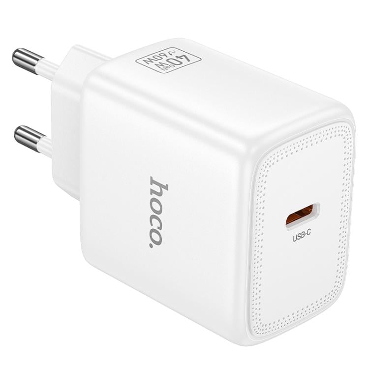 Hoco Phone GaN charger USB C PD AVS 40W max 60W N83 white
