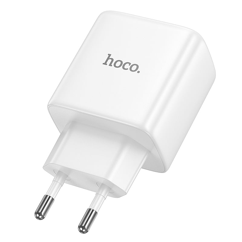 Hoco Phone GaN charger USB C PD AVS 40W max 60W N83 white - Image 3