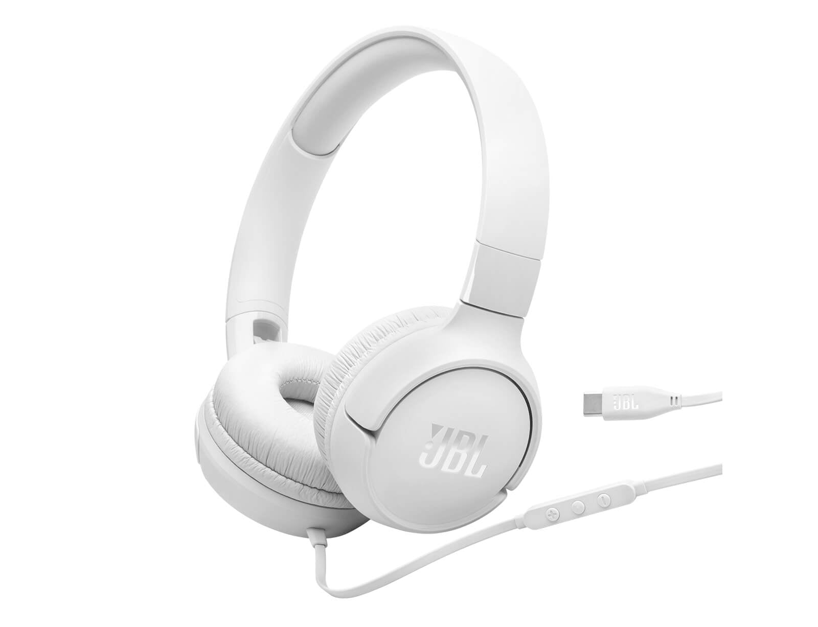 JBL Tune 520C Ενσύρματα On Ear Ακουστικά Λευκά