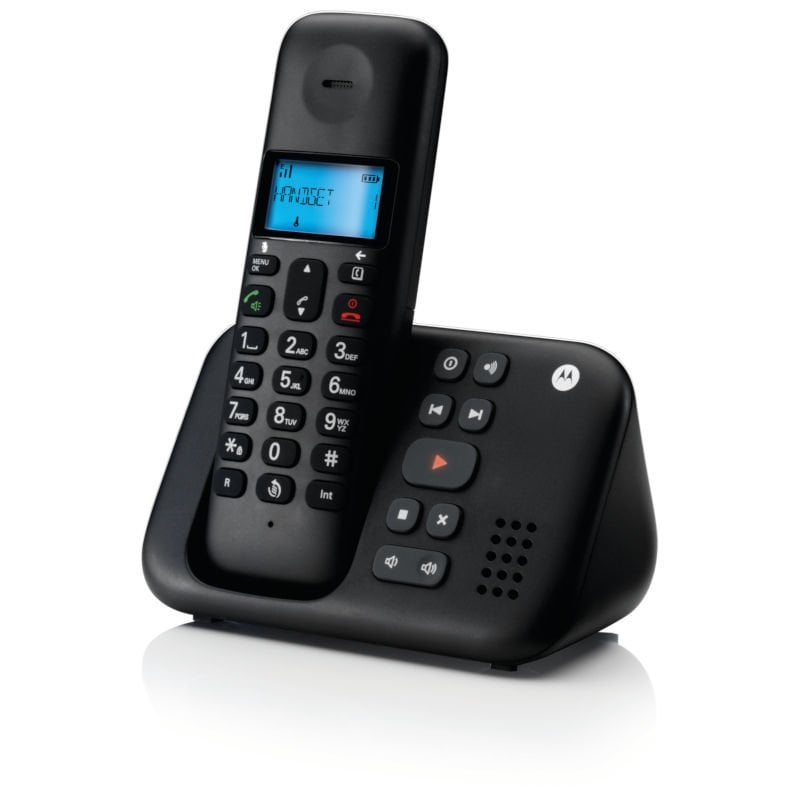 Motorola T311 (Ελληνικό Μενού) Ασύρματο Τηλέφωνο με Τηλεφωνητή