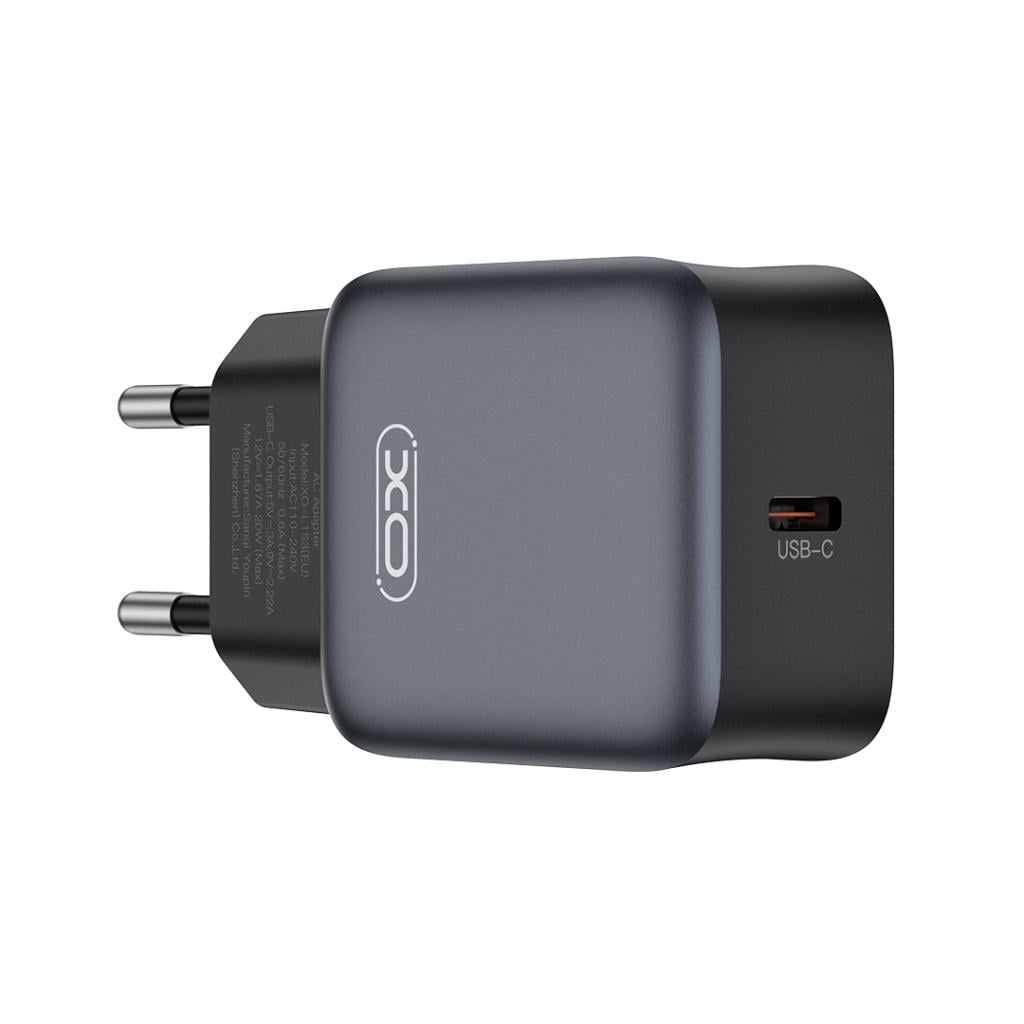 XO 220V 30W, USB-C L155 black