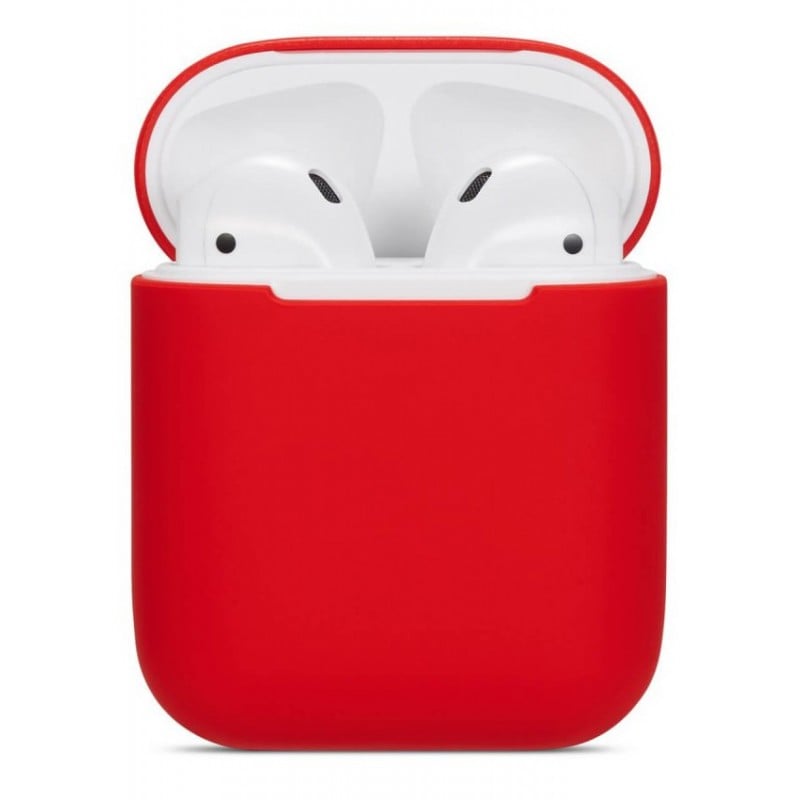 XO Silicone case for AirPods 1/2 (red)