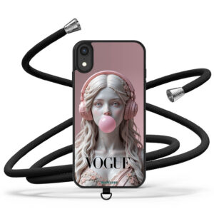 Θήκη iPhone για Όλα τα μοντέλα με Κορδόνι λαιμού & σχέδιο Bubble (Κωδ:2003)