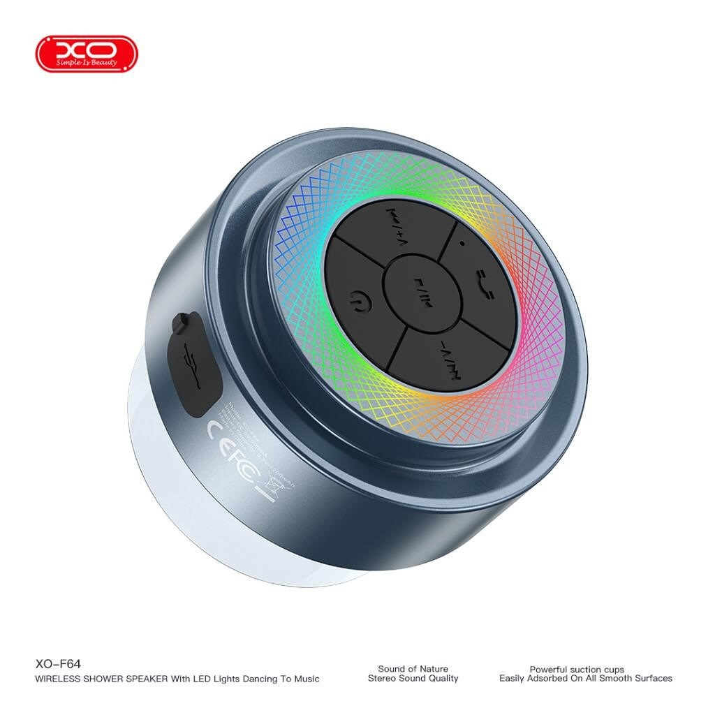 XO Waterproof wireless speaker - F64 black - Image 5