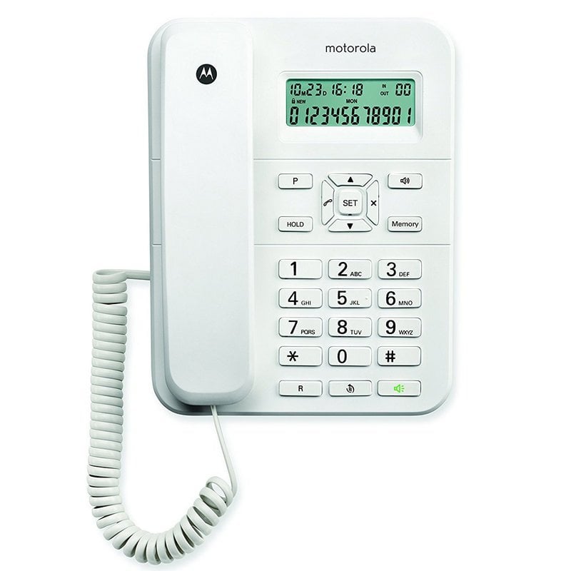 Motorola CT202 Λευκό Ενσύρματο τηλέφωνο