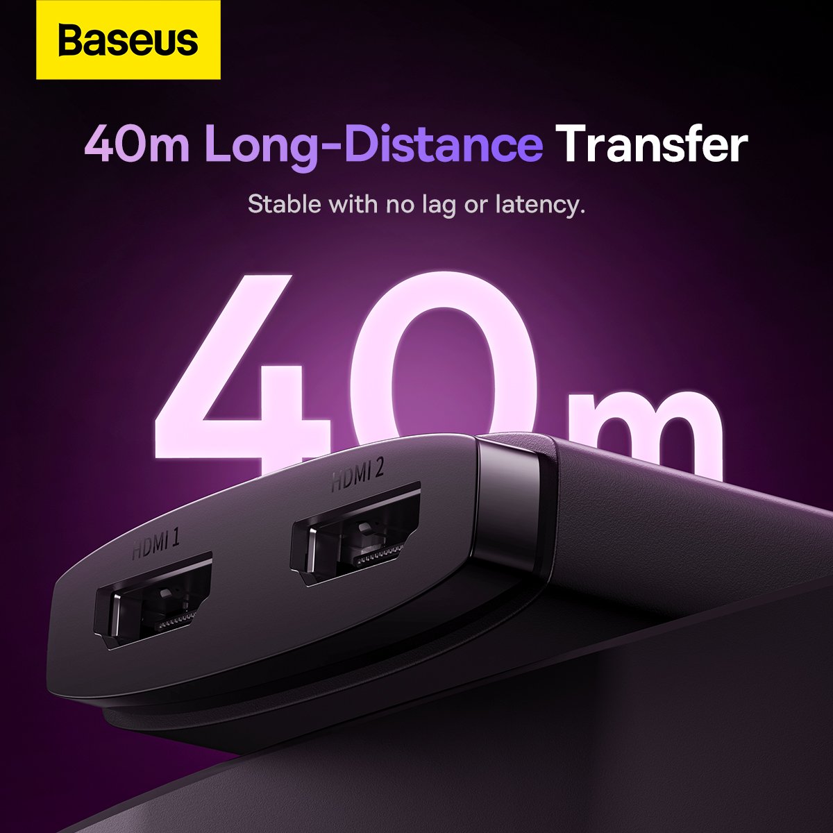 Baseus bidirectional HDMI switch AirJoy 2in1 - Image 7
