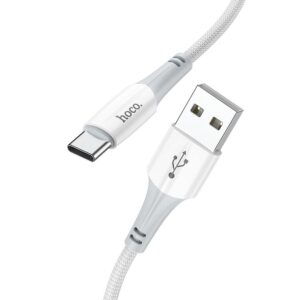 Hoco X70 καλώδιο USB A σε Type C 3A 1m λευκό