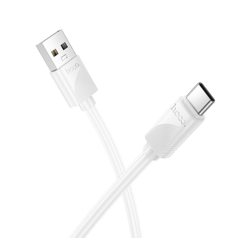 Καλώδιο USB-A σε USB-C Hoco 3A 1m X114 λευκό - Image 3
