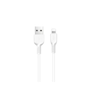 Hoco X20 καλώδιο USB A σε Lightning 2,4A 1m λευκό