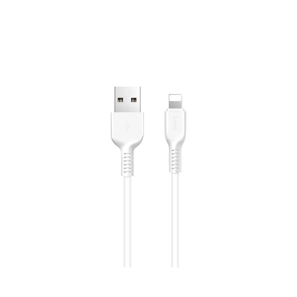 Hoco X20 καλώδιο USB A σε Lightning 2,4A 1m λευκό