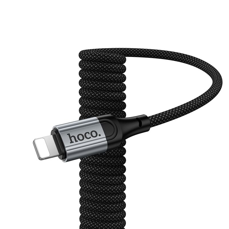 Καλώδιο USB-C σε Lightning Hoco PD 2,4A 1,5m X121 μαύρο - Image 5