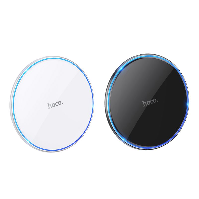 Wireless charger Hoco 2A 15W with light CW6 PRO black - Image 4