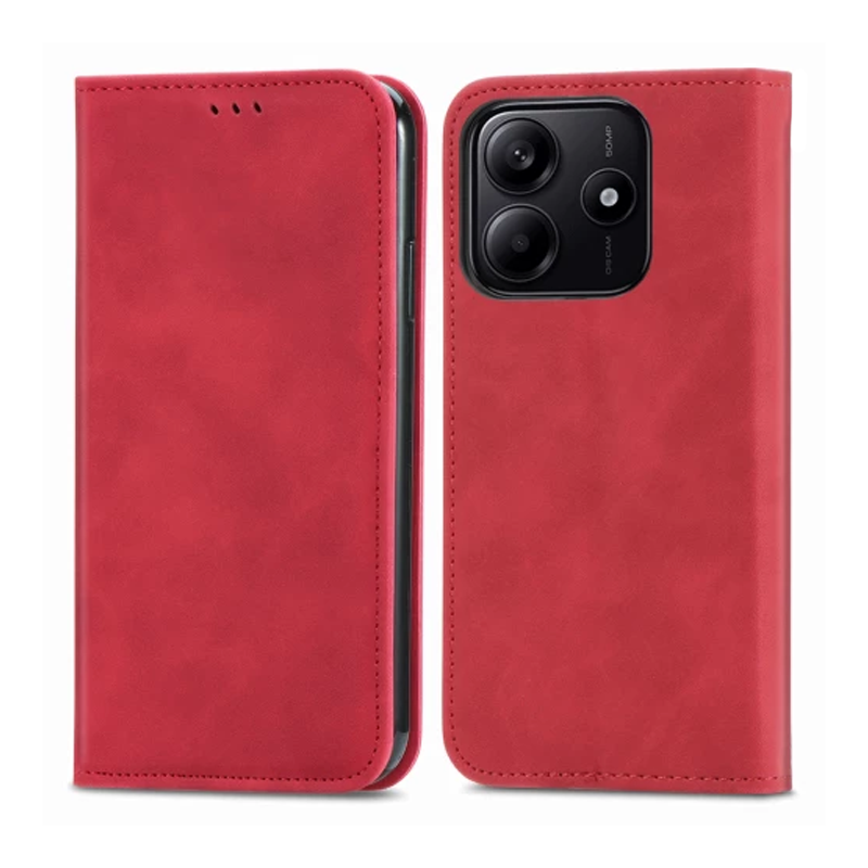 Book Suede case for Samsung Galaxy A17 4G / A17 5G / A26 5G red - Image 3