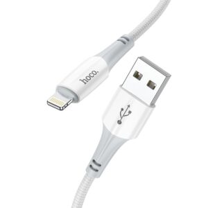 Hoco X70 καλώδιο USB A σε Lightning 2,4A 1m λευκό