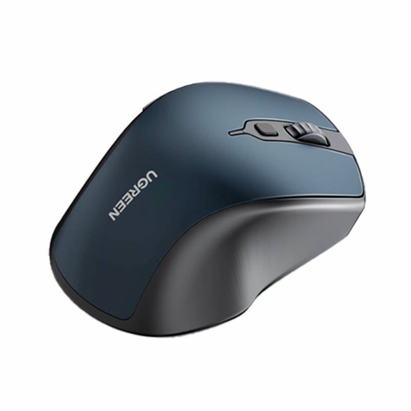 Wireless Mouse UGREEN MU101, 4000DPI, BT / USB Receiver, Μπλε