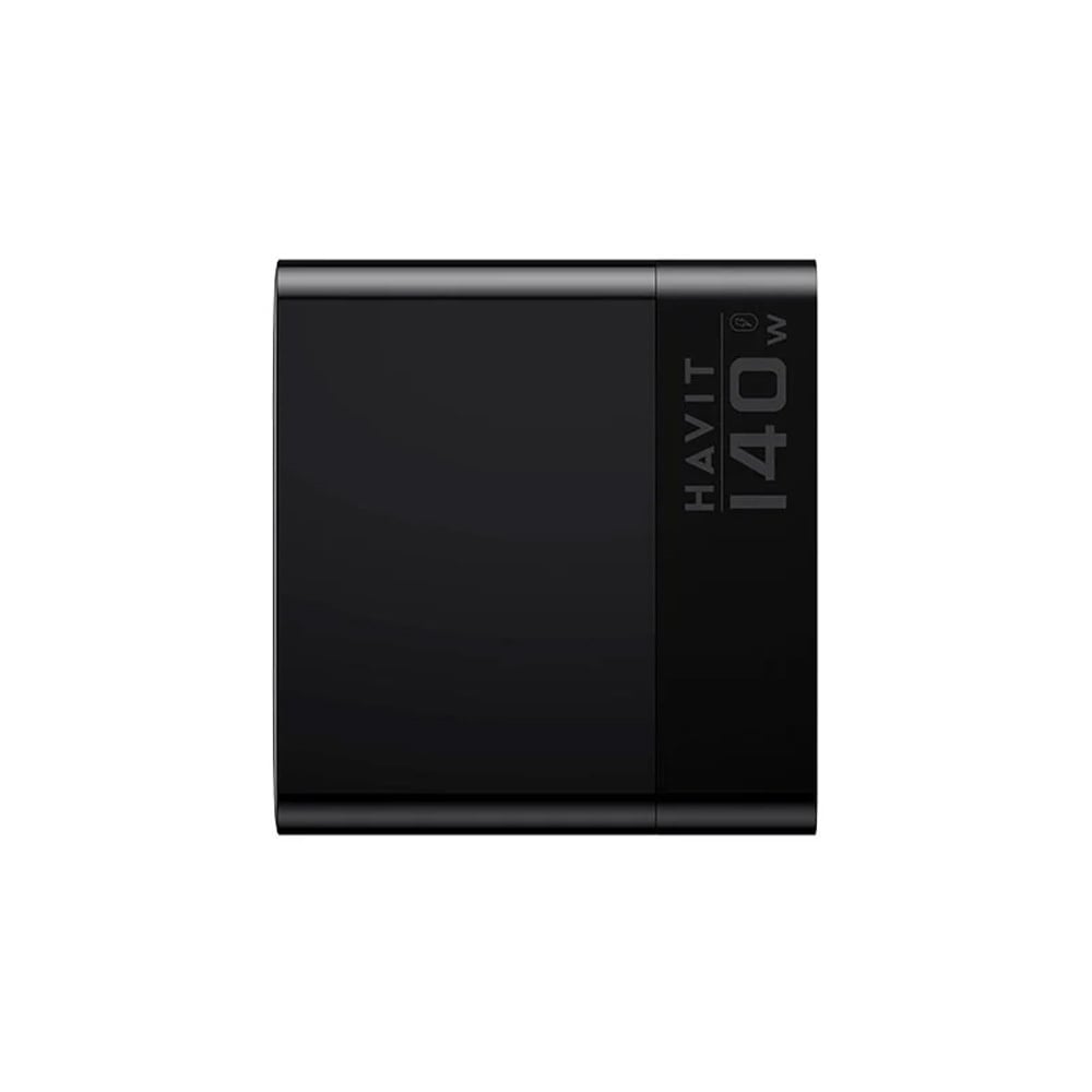 Havit UCLE004 Πολυφορτιστής GaN 140W με ψηφιακή οθόνη LED και βάση - Image 4