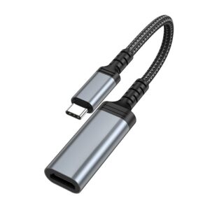 Καλώδιο μετατροπής USB-C σε HDTV Hoco 4K 30Hz 0,2m UA43A μεταλλικό γκρι