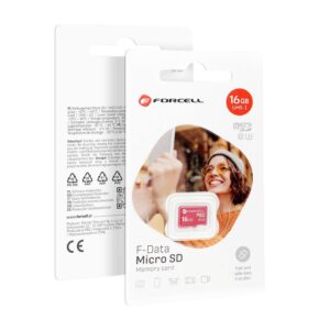 FORCELL F-DATA κάρτα μνήμης 16GB UHS-I U3 κλάση 10