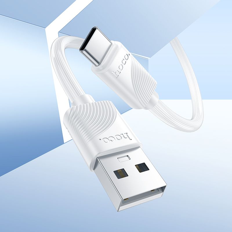 Καλώδιο USB-A σε USB-C Hoco 3A 1m X114 λευκό - Image 4