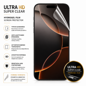 Μεμβράνη Προστασίας HD CLEAR Hydrogel για το iPhone 4S