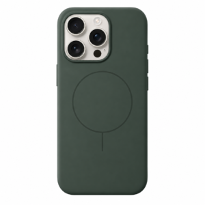 Θήκη Soft Touch Mag Case Magnetic 1,5mm MobiCase για iPhone 15 Pro Max Χακι