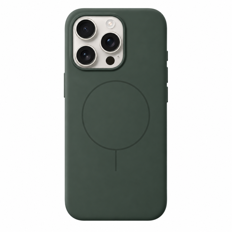 Θήκη Soft Touch Mag Case Magnetic 1,5mm MobiCase για iPhone 12 Pro Χακι