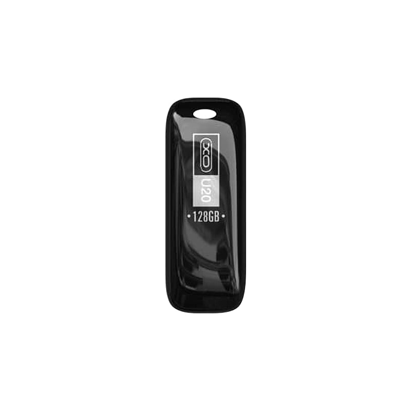 XO Flash Drive U20 128GB, USB 2.0 μαύρο