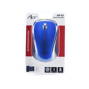 ART ασύρματο οπτικό ποντίκι 2400 dpi AM-92 μπλε