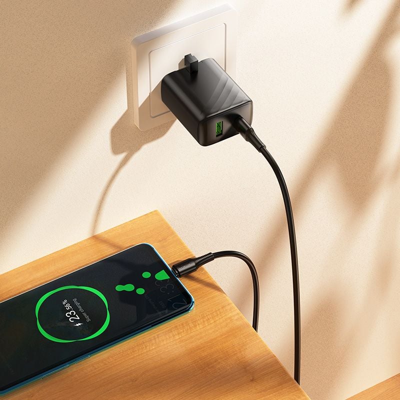 Καλώδιο USB-C to USB-C Hoco 3A 60W 1m X120 μαύρο - Image 5