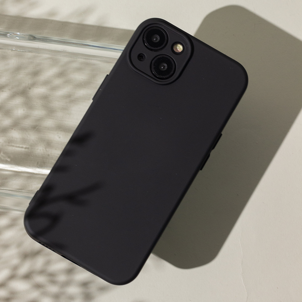Silicon case for Xiaomi Redmi Note 15 4G (EU) / 5G (EU) black - Image 3
