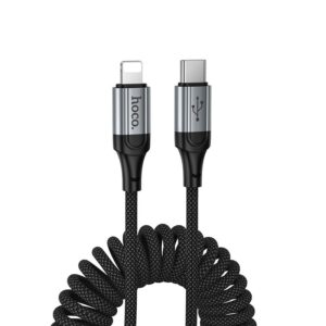 Καλώδιο USB-C σε Lightning Hoco PD 2,4A 1,5m X121 μαύρο