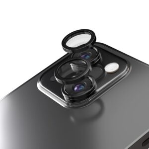 Apple iPhone 15 / 15 Plus - Camera glass Ring black