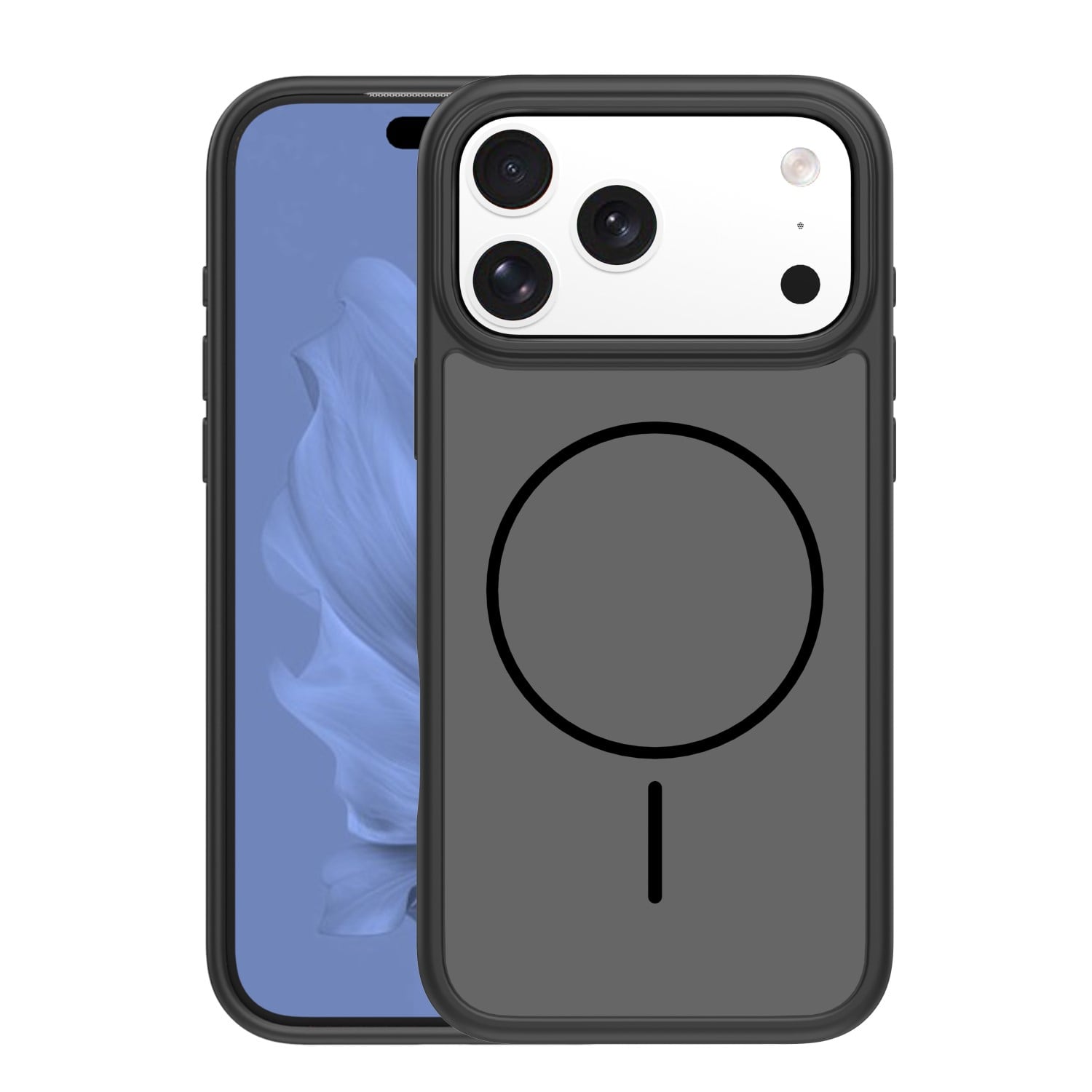 Frame Thin Mag case for iPhone 17 Pro Max 6,9" black