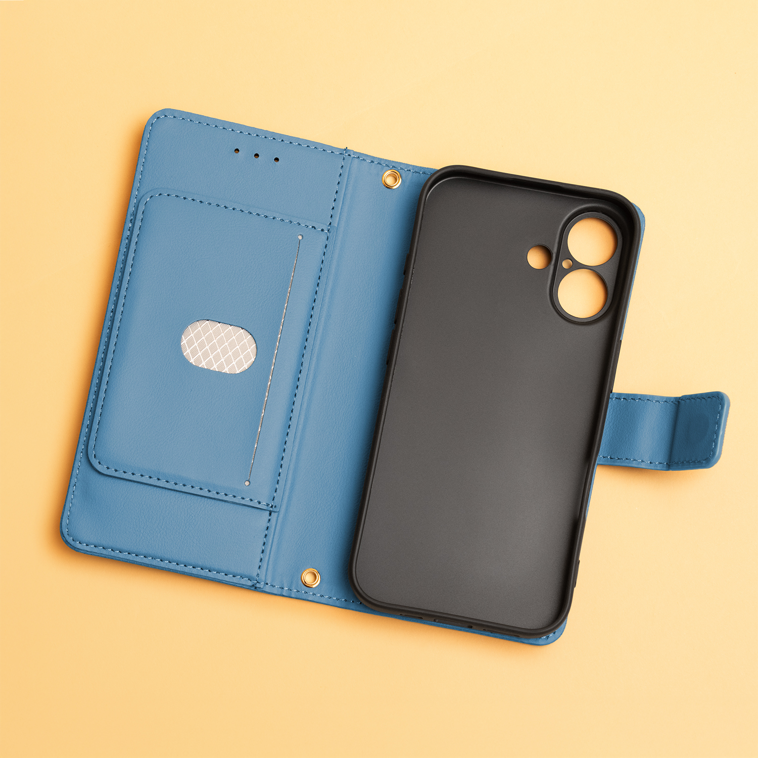 Book Triangle case for Xiaomi Redmi 15C 4G EU / 15C 5G EU (173.16 x 81.06 x 8.2 mm) blue - Image 5