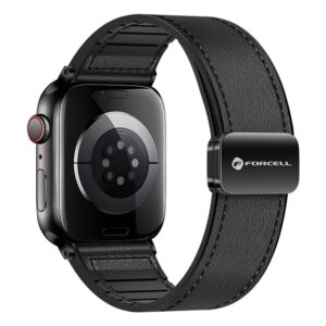 Forcell Strap to Apple Watch F-Design FA21 magnetic ecofriendly leather 38 / 40 / 41mm black