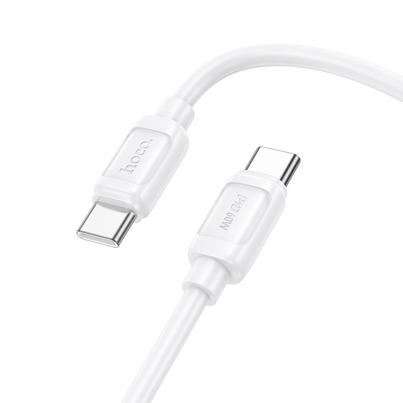 Καλώδιο USB-C σε USB-C Hoco PD 5A 240W 1m X115 λευκό
